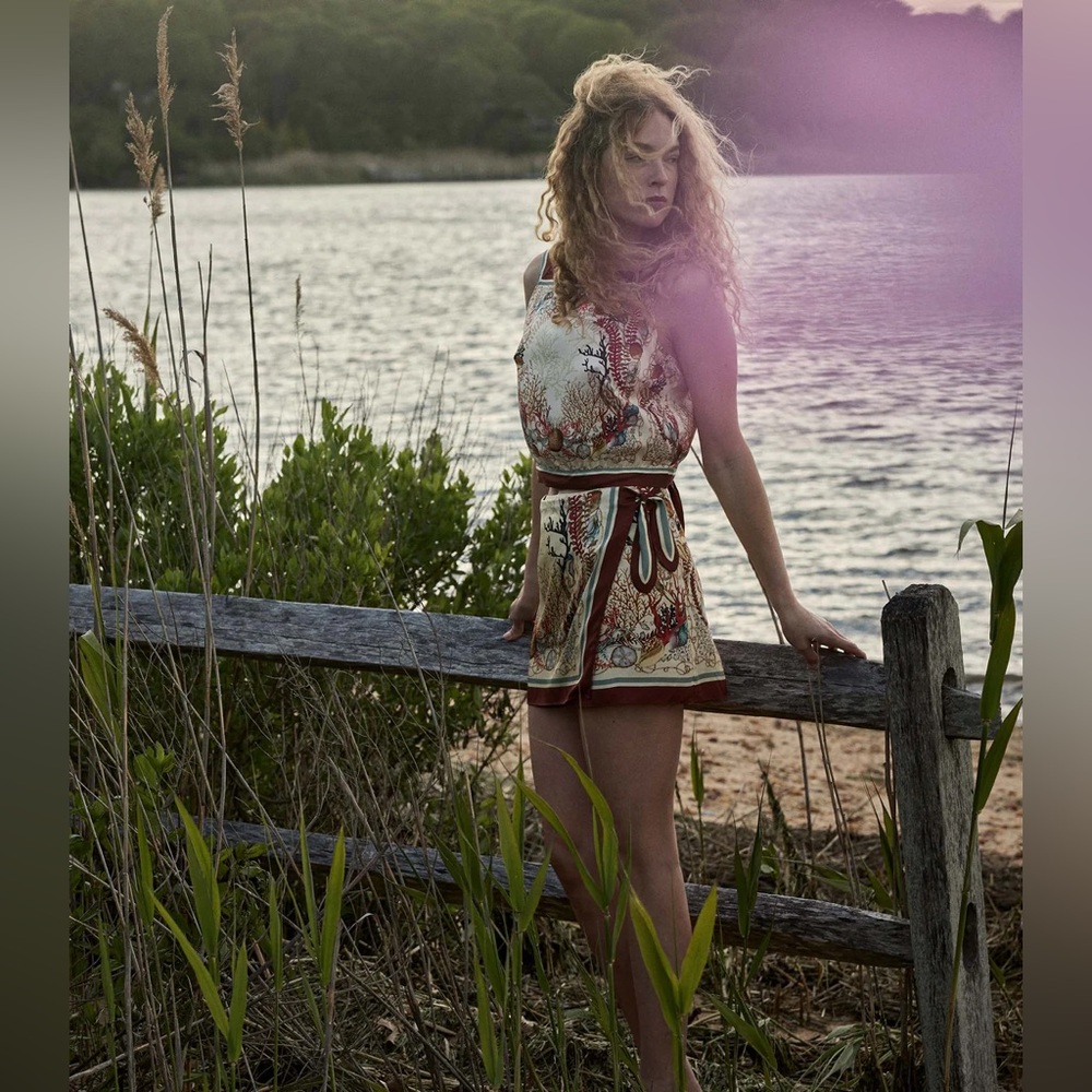 DOEN LINA SKIRT IN COQUILLAGES DES BIARRITZ, new without tags, no flaws. - Picture 5 of 16